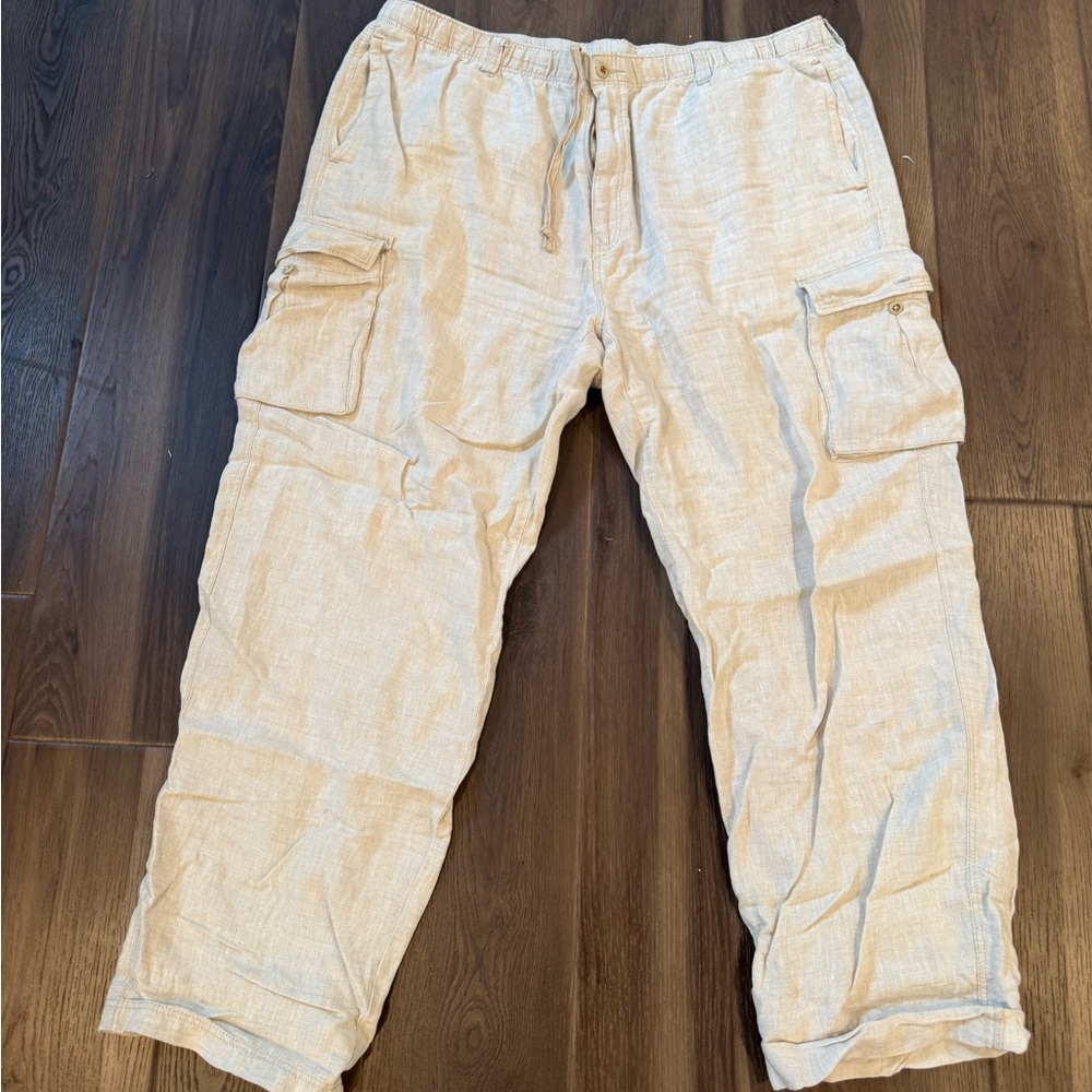 Tommy Bahama Light Beige Cargo Pants